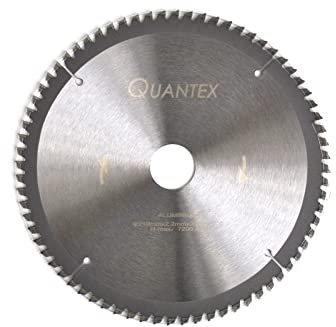 Kreissägeblatt Aluminium Kunststoff NE-Metalle Ø 210mm x 30mm HM 72 Zähne - Diamantschliff - inkl. 4 Reduzierringen.