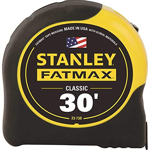 Stanley Hand Tools 33-730 - Cinta métrica FatMax de 1-1/4 x 30'