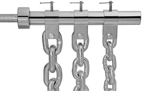 Bad Company Power-Chains inkl. Verschlüssen 30/31 mm oder 50/51 mm I verzinkte oder schwarz beschichtete Ketten für progressives Training in verschiedenen Gewichtsklassen I 16-32 kg