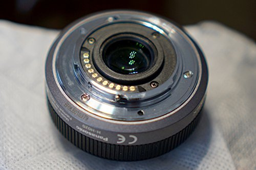 Panasonic Lumix G H-H020 Asphärisches Pancake-Objektiv für austauschbare Digitale Spiegelreflexkameras, 20 mm f/1.7