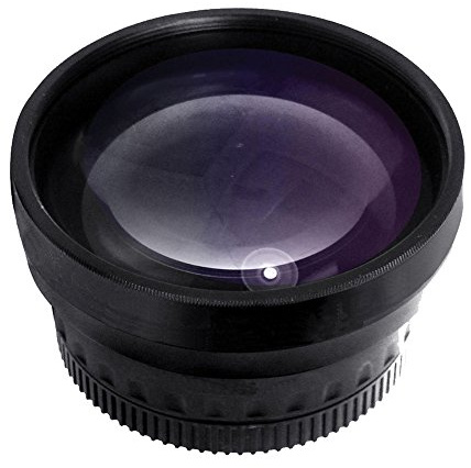Optics 2.0x High Definition Telephoto Conversion Lens for Canon Powershot SX500 IS (Includes Lens/Filter Adapter)