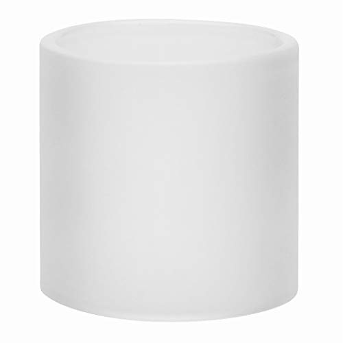 DELITE Glaszylinder mattiert, Aussenglaszylinder, Höhe 69 cm, Durchmesser 75 mm, für Petroleumlampe Petrolux