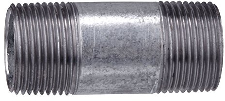 Cornat Rohrnippel Stahl verzinkt – 3/4 Zoll AG x 60 mm | Außengewinde nach DIN EN 10226-1 (ISO 7-1) – für Rohrverbindungen und Installationen – verzinkter Stahl – passgenau