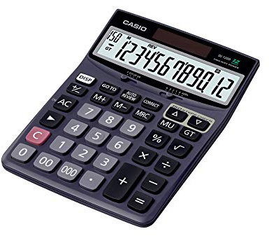 CASIO Tischrechner DJ-120D/DJ-120D 35 x 140 x 191 mm (H x B x T) 12-stellig