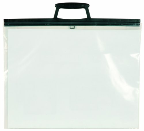 West A1 Clear Clip-Close Poly Folio