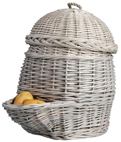 Esschert Design Kartoffelkorb, grau