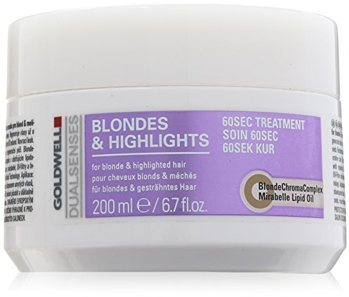 Goldwell Dualsenses Blondes and Highlights 60 Sec Treatment for Unisex, 6.7 Ounce by Goldwell