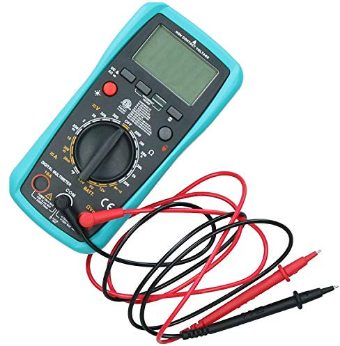 Multimètre numérique Voltmètre Ampèremètre Testeur de batterie automobile Ohm À LCD Lge693