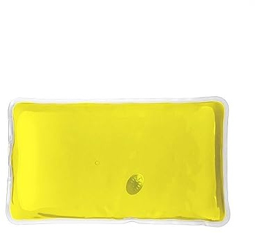 Bouillotte à pastille - grande jaune