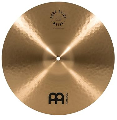 Meinl Cymbals Pure Alloy Cymbale Crash Medium 16 pouces (40,64cm) pour Batterie – Pure Alloy Bronze, Finition Traditionnelle (PA16MC)