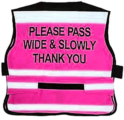 2022 Equisafety Hög synlighet väst för ridning Ppws – Rosa – Equisafety Waistcoat Size – M