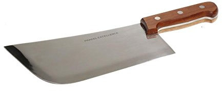 Feuille hachoir de boucher PRADEL EXCELLENCE bord arrondis 22cm