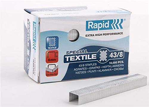 10.000 Heftklammern für Rapid Textil 43/8