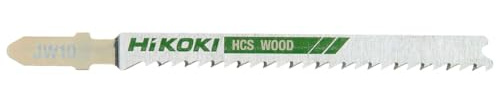 Hikoki 750044 Jigsaw Blades for Wood, Softwood and Hardwood JW10 / T101B 5 x Blades