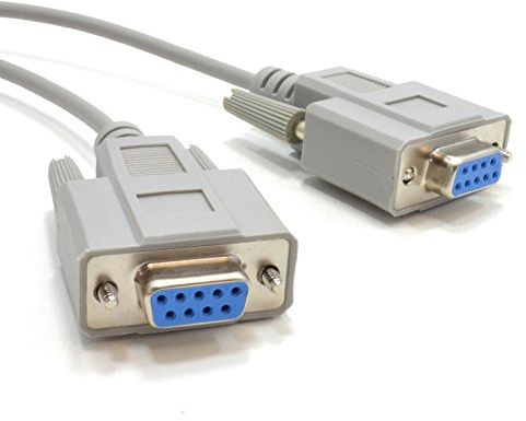 kenable Serie RS232 null Modem câble - DB9F Vers F - 2 m [2 mètre/2m]