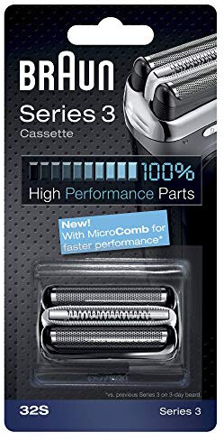 Braun 32S Replacement Foil Multi Silver BLS Cassette