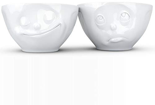 FIFTYEIGHT PRODUCTS Lot de 2 bols - En porcelaine - 200 ml - Fabriqués en Allemagne