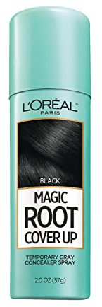 L'Oreal Paris Root Cover Up Gray Concealer Spray, Black, 2 Ounce, 60 g