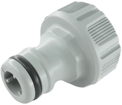Fittingstore - GARDENA Kupplungsstecker Innen- oder Außengewinde – Hahnstück aus Messing oder Kunststoff für Bewässerungssysteme (G 1 (Innengewinde), Werkstoff: Kunststoff (Gardena))