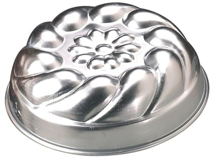 Pentole Agnelli Pasticceria e Pizza Stampo per Margherita, Alluminio, Bianco, 20 x 20 x 6.5 cm