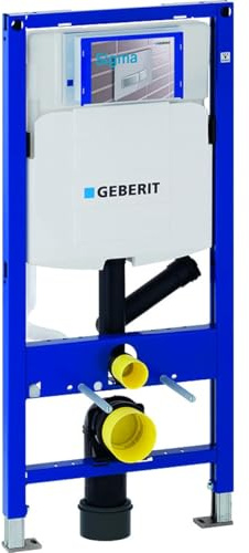 Bâti-support Geberit Duofix pour WC suspendu, 112 cm, avec réservoir à encastrer Sigma 12 cm, pour aspiration des odeurs avec extraction d'air