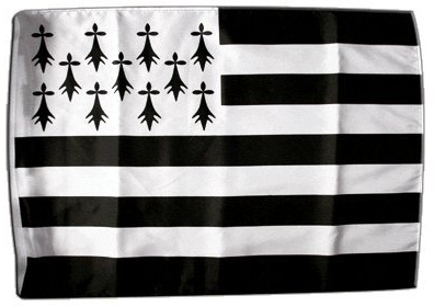 Digni® Drapeau France Bretagne 30 x 45 cm