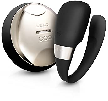 LELO TIANI 3, Couples Vibrator, Remote Controled Sex Toy for Adults, Couple Sex Toy Wireless and Hands-Free Vibrator Satisfaction Adult Sex Toys for Women and Men, Black