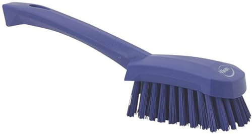Vikan - Hygiene - Spülbürste - Mit kurzem Griff - Harte Borsten - Lila