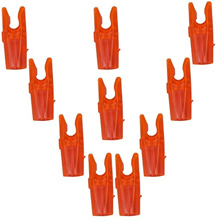50pcs ID 3.2mm Flèche Pin S Nock Pour broches en aluminium au carbone (Orange)