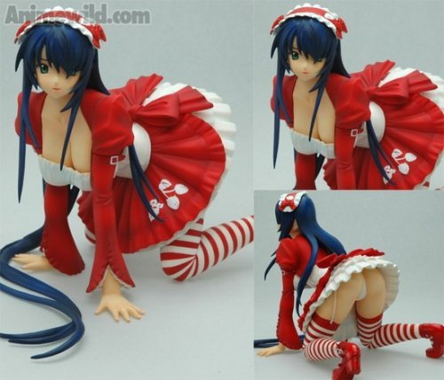 Ikki Tousen Kanu Uncho Strawberry Milk Ver 1/7 Scale PVC Figure