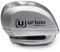 URBAN UR22 Disc Lock With or Without Alarm 120db, ON Button, Warning LED, Waterproof Module, Long Lasting Battery, Universal Anti Theft Wheel Lock Special for Scooters, Motorcycle, Bicycle, E-Scooters