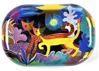 Fridolin 18671 Kontaktlinsendose Rosina Wachtmeister - Wonderland, mit Spiegel und Pinzette