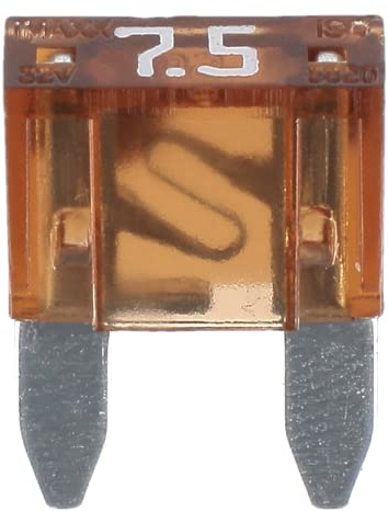 Restagraf - Fusible Plano Mini para automóviles (Potencia 7,5 A, 32 V, Ref. 306842 - Caja de 50