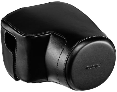 Sony LCJRXJB.SYH Schutzhülle aus Polyurethan für Sony DSC-RX10M3, schwarz