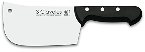 3 Claveles 962 - Hachuela Acero Inoxidable de 3 mm, 16 cm