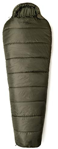 Snugpak Sleeper Expedition WGTE Mumienschlafsack – Warmer Schlafsack mit silikonisierter Isolierung, elastischer Kapuze mit Kordelzug, reißfeste Reißverschlüsse und Kompressionssack