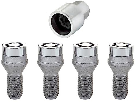 27566SU Radsicherungsbolzen SU (Standard) für den Fiat Ducato >3,5t M16x1.5, Kegelsitz, Schaftlänge 30,0mm, Gesamtlänge der Schraube 60,4 mm, SW 21mm, Schlüsseldurchmesser 33,3 mm