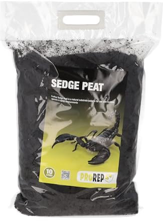 ProRep Sedge Peat Substrate 10L | Invertebrates | Scorpian | 10L Bag