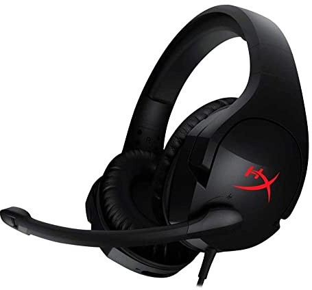 HyperX Cloud Stinger Binaural Bandeau Noir - Casques audio (PC/Jeux, 0,03 W, Binaural, Bandeau, Noir, Simili-cuir, Mémoire de forme, Acier)