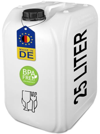 AST Kanister 25 Liter - UN-3H1/X1.9 - FDA - 1070g - inkl Kappe K61