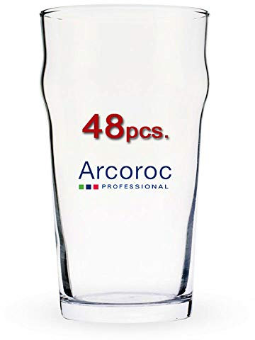 Arcoroc - Vasos de cerveza (570 ml, con certificado CE, 570 ml, 48 unidades)