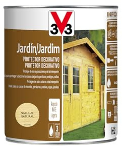 V33 Protector Decorativo de la Madera Jardín Mate Natural 0,75L