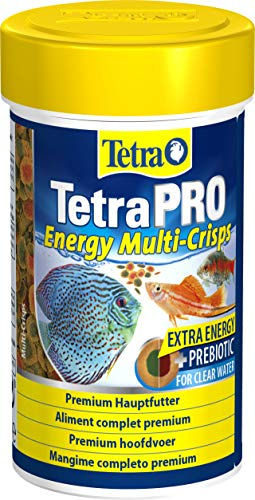 Tetra Pro Energy Multi-Crisps – Premium fiskfoder med energikoncentrat för ökad vitalitet, 100 ml burk