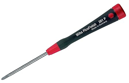 Wiha 26132 Tournevis Phillips avec manche de précision PicoFinish souple, 00 x 40 mm