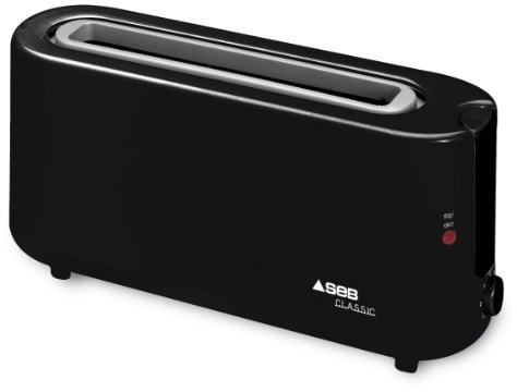 Seb TL180001 Grille-Pain 1000 W Noir / Argent