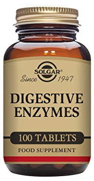 Solgar Digestive Enzymes Tablets - Pack of 100 - Increase Nutrient Absorption - Holistic Digestion Support - Gluten Free