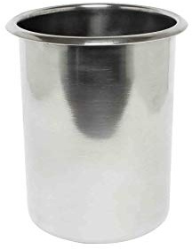 Excellant Edelstahl Bain Marie Topf, Stahl, Silber, 3.5 quarts