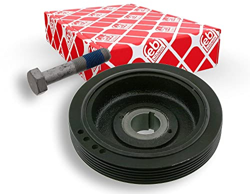 febi bilstein 33786 Riemenscheibe (entkoppelt) für Kurbelwelle, mit Schraube, 1 Stück