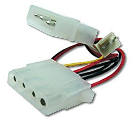 Assmann int. power supply cable 0.30m ide - ide + 3pin connector (AK-430302-002-M)