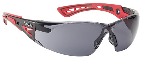 Bolle RUSH+SMOKE Smoke Lens Safety Glasses